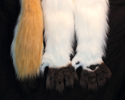 Fantasy canine realistic fursuit head 5